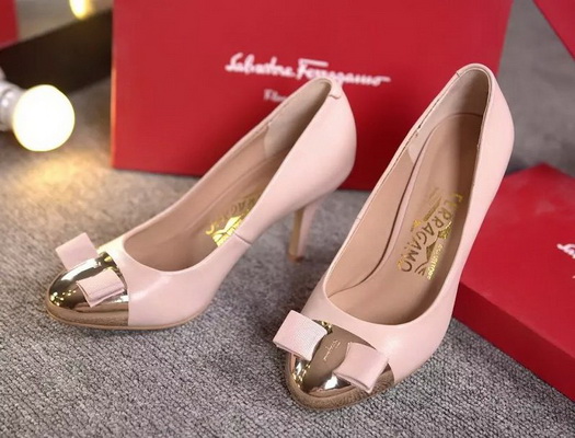 Ferragamo Shallow mouth kitten heel Shoes Women--021